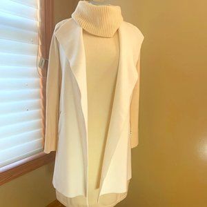 Ecterera White 2 pc. Sweater Dress